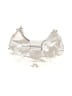 Jimmy Choo Metallic Silver Ivory Hobo One size - photo 3