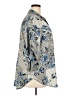 Sara Michelle Floral Blue 3/4 Sleeve Button-Down Shirt Size 2X (estimated) - photo 4