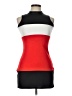Angels Color Block Red Cocktail Dress Size 12 - photo 1