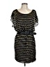 City Triangles Chevron-herringbone Black Cocktail Dress Size L - photo 1