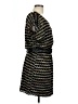 City Triangles Chevron-herringbone Black Cocktail Dress Size L - photo 4