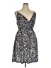 Unbranded Floral Blue Casual Dress Size XL - photo 1