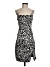 Laundry by Shelli Segal Animal Print Black Cocktail Dress Size 4 - photo 1