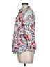 Chaps 100% Cotton Paisley Red 3/4 Sleeve Blouse Size L (estimated) - photo 5