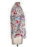 Chaps 100% Cotton Paisley Red 3/4 Sleeve Blouse Size L (estimated) - photo 4