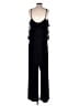 Julia Jordan 100% Polyester Stars Black Jumpsuit Size 12 - photo 2