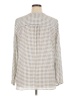 Pleione 100% Polyester Houndstooth Ivory 3/4 Sleeve Blouse Size XL - photo 2
