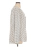 Pleione 100% Polyester Houndstooth Ivory 3/4 Sleeve Blouse Size XL - photo 4