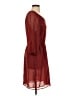 Nurture 100% Polyester Polka Dots Burgundy Casual Dress Size S - photo 4