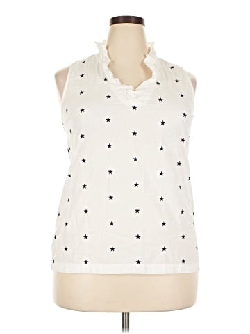Crown & Ivy Sleeveless Blouse (view 1)