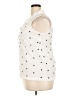 Crown & Ivy 100% Polyester Polka Dots Ivory Sleeveless Blouse Size XXL - photo 5