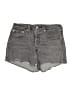 Levi's Gray Denim Shorts Size 26 waist - photo 1