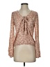 Altar'd State 100% Rayon Brown Long Sleeve Blouse Size S - photo 1