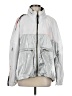 P.E Nation 100% Nylon Color Block Silver Windbreaker Size M - photo 1