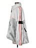 P.E Nation 100% Nylon Color Block Silver Windbreaker Size M - photo 5
