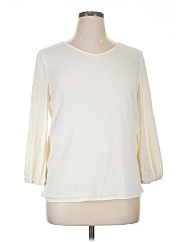 Talbots 3/4 Sleeve T-Shirt (view 1)