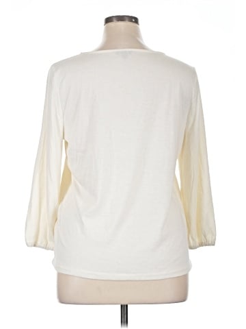 Talbots 3/4 Sleeve T-Shirt (view 2)