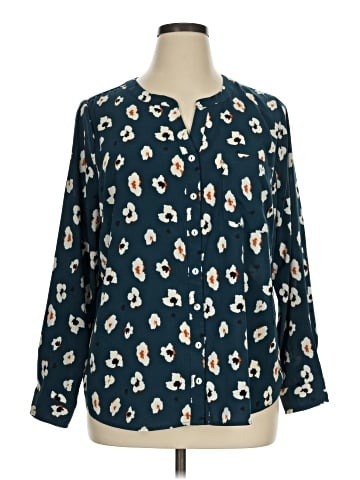 Skies Are Blue 3/4 Sleeve Blouse (view 1)