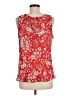 W5 100% Polyester Red Sleeveless Blouse Size M - photo 2