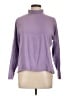 Lands' End 100% Cotton Purple Turtleneck Sweater Size L (petite) - photo 1