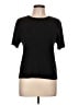 Croft & Barrow 100% Acrylic Black Short Sleeve Top Size L - photo 1