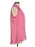 Laundry by Shelli Segal 100% Polyester Pink Sleeveless Blouse Size M - photo 4