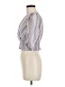 Zara Purple 3/4 Sleeve Blouse Size M - photo 5