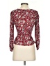 Feathers Red 3/4 Sleeve Blouse Size 2 - photo 2