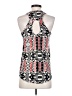 Chloe K 100% Polyester Red Tank Top Size S - photo 2