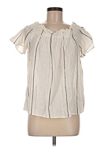 Jasmine & Juliana Short Sleeve Blouse (view 1)