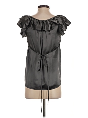 7 For All Mankind Sleeveless Silk Top (view 2)