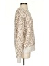 Splendid Animal Print Tan Pullover Sweater Size XS - photo 4