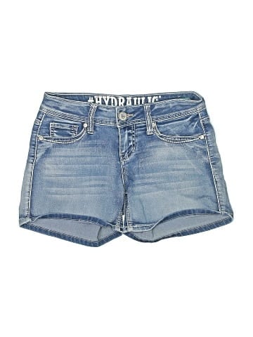 Hydraulic Denim Shorts (view 1)