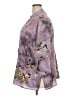 Citron Animal Print Purple 3/4 Sleeve Blouse Size 2X - photo 5
