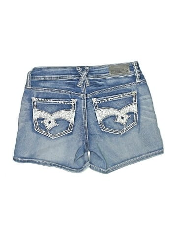 Hydraulic Denim Shorts (view 2)