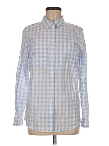 Jaclyn Smith Long Sleeve Button-Down Shirt (view 1)