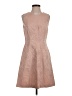 BCBGMAXAZRIA Solid Pink Tan Cocktail Dress Size 4 - photo 1