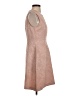 BCBGMAXAZRIA Solid Pink Tan Cocktail Dress Size 4 - photo 4