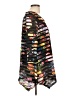 Pleats Collection 100% Polyester Black 3/4 Sleeve Top Size L - photo 4