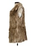 Roberta Freymann Brown Faux Fur Vest Size S (estimated) - photo 5