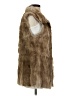 Roberta Freymann Brown Faux Fur Vest Size S (estimated) - photo 4