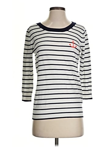 J.Crew Factory Store 3/4 Sleeve T-Shirt (view 1)