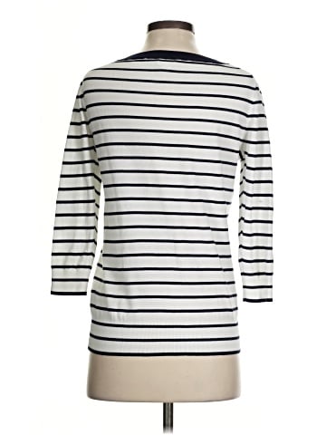 J.Crew Factory Store 3/4 Sleeve T-Shirt (view 2)
