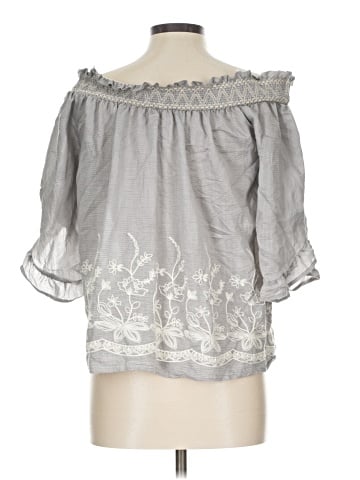 Moon River 3/4 Sleeve Blouse (view 2)