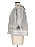 Moon River Gray 3/4 Sleeve Blouse Size L - photo 5
