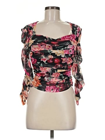 Express 3/4 Sleeve Blouse (view 1)