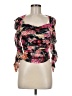 Express Black 3/4 Sleeve Blouse Size M - photo 1
