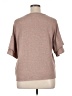 H by Bordeaux Brown Short Sleeve Top Size XL (estimated) - photo 2
