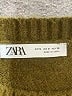 Zara Solid Green Pullover Sweater Size M - photo 7