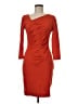 Escada Orange Cocktail Dress Size EU 38 / US 8 - photo 1